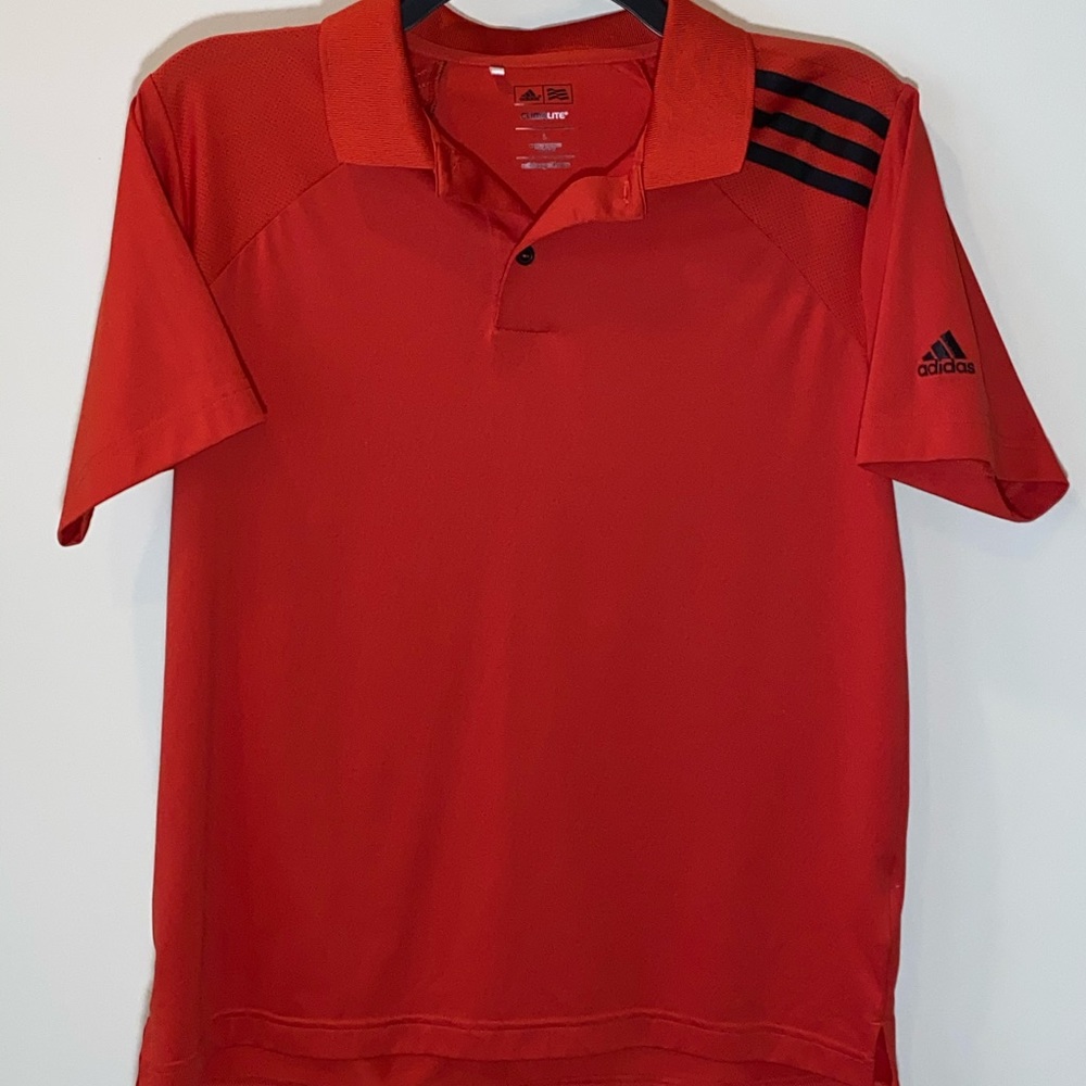 Adidas 3 Stripes Climalite Golf Polo